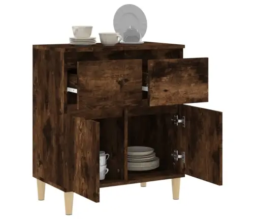 Puhvetkapp, Suitsutatud Tamm, 60X35X70 cm Tehispuit