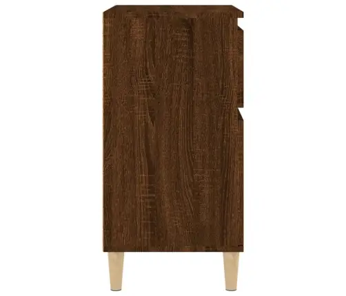 Šoninė Spintelė, Ruda Ąžuolo, 60X35X70cm Apdirbta Mediena