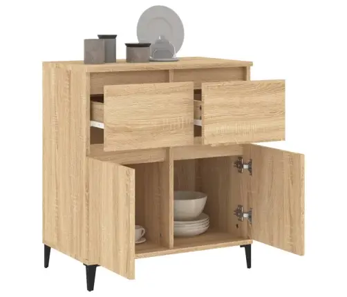 Kumode, Ozolkoka Krāsā, 60X35X70 Cm, Inženierijas Koks Vidaxl Kumode, Ozolkoka Krāsā, 60X35X70 Cm, Inženierijas Koks Vidaxl