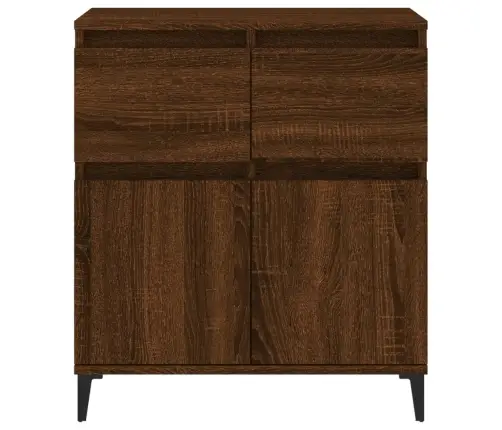 Šoninė Spintelė, Ruda Ąžuolo, 60X35X70cm Apdirbta Mediena