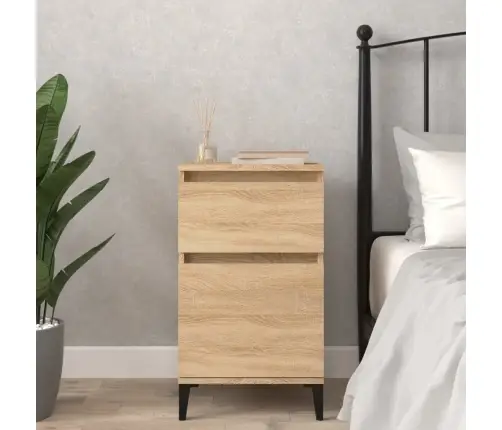 Naktsskapītis, Ozolkoka Krāsā, 40X35X70 Cm Vidaxl