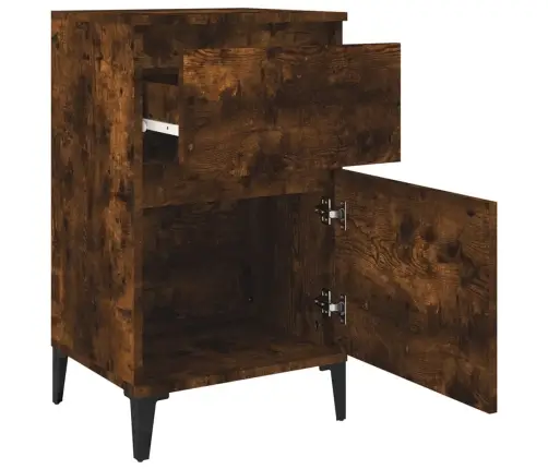 Naktsskapītis, Ozolkoka Krāsā, 40X35X70 Cm Vidaxl