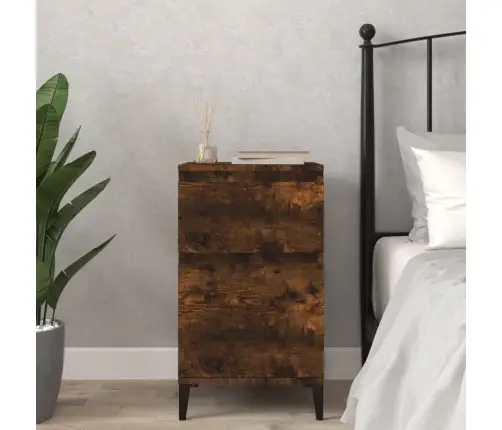 Naktsskapītis, Ozolkoka Krāsā, 40X35X70 Cm Vidaxl