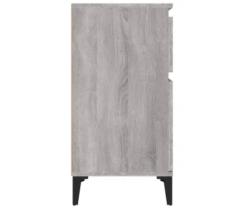 Naktinė Spintelė, Pilkos Sonoma Ąžuolo Spalvos, 40X35X70Cm