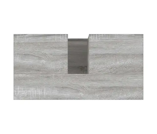 Vannitoakapp, Hall Sonoma Tamm, 65 X 33 X 60 cm Tehispuit