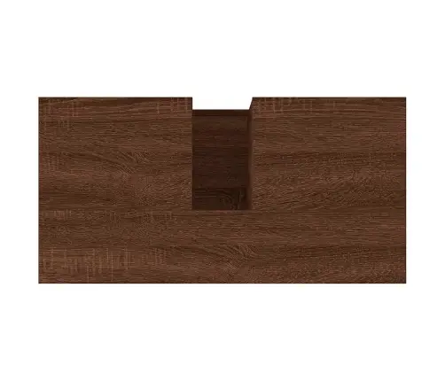 Vannitoakapp, Pruun Tamm, 65 X 33 X 60 cm Tehispuit