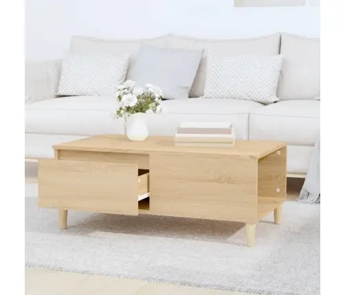 Kohvilaud, Sonoma Tamm, 90X50X36,5 cm Tehispuit