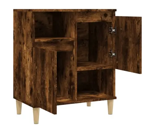 Kumode, Ozolkoka Krāsa, 60X35X70 Cm, Inženierijas Koks Vidaxl