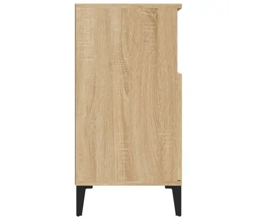 Kumode, Ozolkoka Krāsā, 60X35X70 Cm, Inženierijas Koks Vidaxl