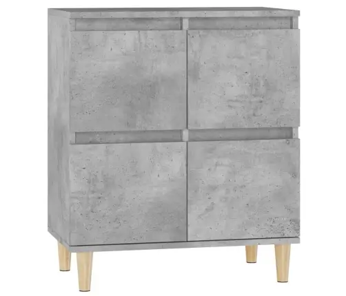 Plaukts, Betona Pelēks, 60X35X70 Cm, Inženierijas Koks Vidaxl