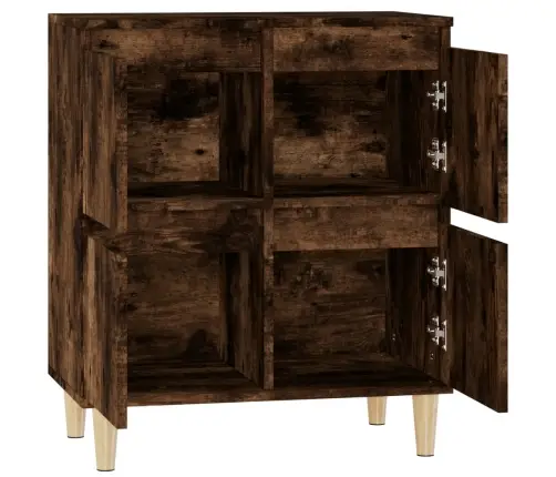 Kumode, Ozolkoka Krāsa, 60X35X70 Cm, Inženierijas Koks Vidaxl