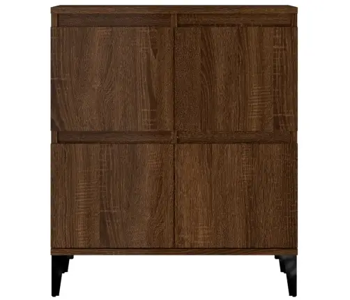 Kumode, Ozolkoka Krāsa, 60X35X70 Cm, Inženierijas Koks Vidaxl