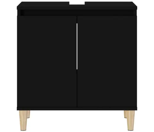 Valamukapp, Must, 58X33X60 cm Tehispuit