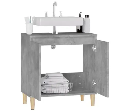 Valamukapp, Betoonhall, 58 X 33 X 60 cm Tehispuit