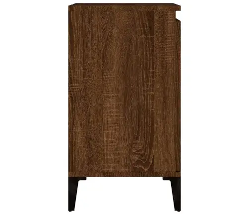 Izlietnes Skapītis, 58X33X60 Cm, Inženierijas Koks, Ozolkoka Vidaxl