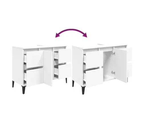 Izlietnes Skapītis, Balts, 80X33X60 Cm, Inženierijas Koks Vidaxl