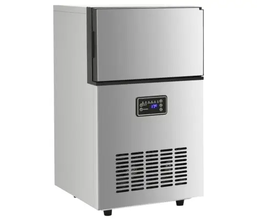 Ledukų Gaminimo Aparatas, Sidabrinis, 45Kg/24Val.