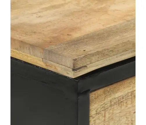 Konsoollaud, 110 X 30 X 75 cm Töötlemata Mangopuit