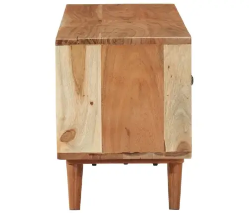 Tv Skapītis, 112X30X40 Cm, Akācijas Masīvkoks Vidaxl