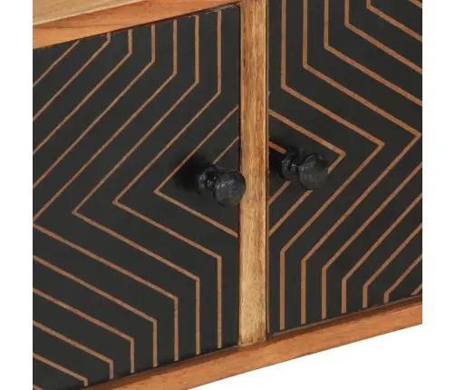 Tv Skapītis, 112X30X40 Cm, Akācijas Masīvkoks Vidaxl