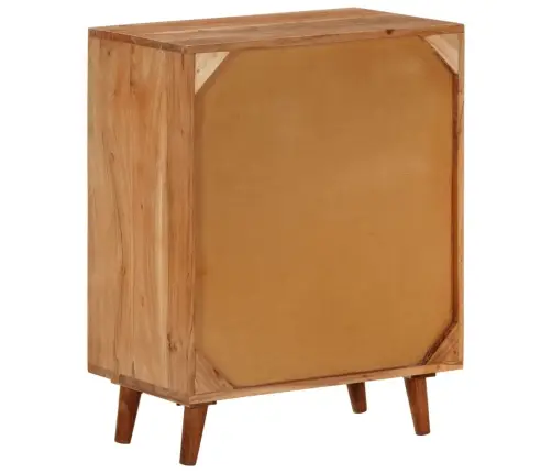 Kumode, 60X35X74 Cm, Akācijas Masīvkoks Vidaxl