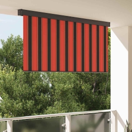 Āra Ruļļu Žalūzija Oranža Un Brūna 200 X 250 Cm Audums Vidaxl