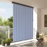Välis Rulli Kardin Striped Sinine Ja Valge 220 X 250 Cm Kangas Välis Rulli Kardin Striped Sinine Ja Valge 220 X 250 Cm Kangas