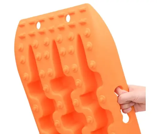 Auto Izvilkšanas Dēļi, 2 Gab., 106X30,5X7 Cm, Neilons, Oranži Vidaxl