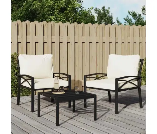 Dārza Krēsli, Smilškrāsas Matrači, 2 Gab., 68X76X79 Cm, Tērauds Vidaxl