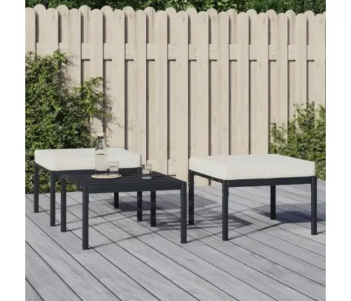 Dārza Kāju Soliņi Ar Smilškrāsas Matračiem, 2 Gb., 60X60X35 Cm Vidaxl