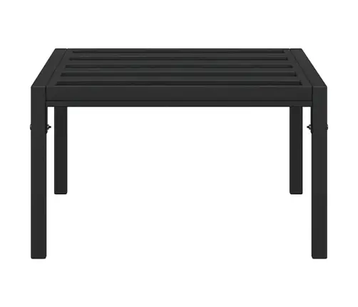 Sodo Kavos Staliukas, Juodas, 60X60X35cm Plienas