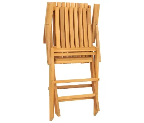 Saliekami Dārza Krēsli, 2 Gab., 61X67X90 Cm, Masīvs Tīkkoks Vidaxl