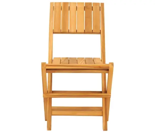 Kokkupandavad Aiatoolid 2 Tk, 47 X 61 X 90 cm Tiikpuu