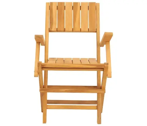 Kokkupandavad Aiatoolid 2 Tk, 55 X61 X 90 cm Tiikpuu