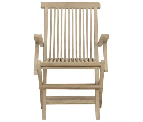 Saliekami Dārza Krēsli, 2 Gab., 56X61X89 Cm, Masīvs Tīkkoks Vidaxl