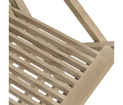 Saliekami Dārza Krēsli, 2 Gab., 56X61X89 Cm, Masīvs Tīkkoks Vidaxl