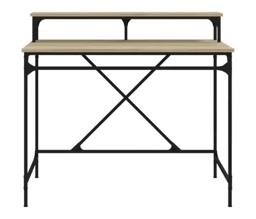 Rakstāmgalds, Sonomas Ozolkoka, 100X50X90 Cm, Inženierijas Koks Vidaxl