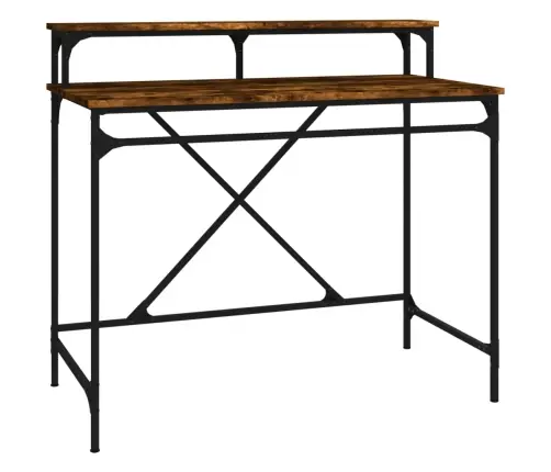 Rakstāmgalds, Ozolkoka Krāsa, 100X50X90 Cm, Inženierijas Koks Vidaxl