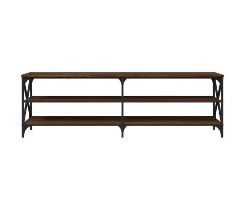 Telerikapp, Pruun Tamm, 160X40X50 cm Tehispuit