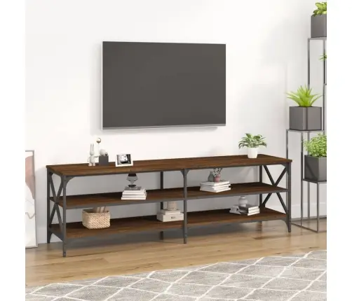 Telerikapp, Pruun Tamm, 160X40X50 cm Tehispuit