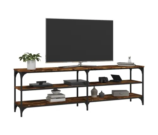 Televizoriaus Spintelė, Dūminio Ąžuolo, 160X30X50cm Mediena