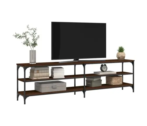 Telerikapp, Pruun Tamm, 180X30X50 cm Tehispuit