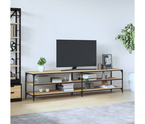 Tv Skapītis, 200X30X50 Cm, Inženierijas Koks, Sonomas Ozolkoka Vidaxl