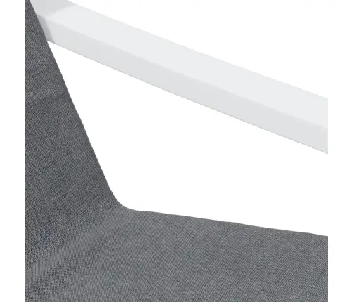 Atpūtas Krēsls, Tumši Pelēks Audums Vidaxl