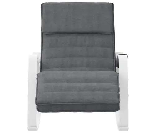 Šūpuļkrēsls, Tumši Pelēks Audums Vidaxl