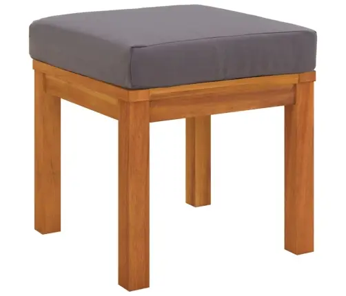 6-Osaline Aiamööbli Komplekt Patjadega, Akaatsiapuit