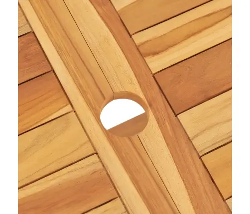 Sodo Valgomojo Baldų Komplektas, 5 Dalių, Tikmedžio Masyvas