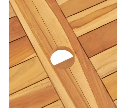 7-Osaline Aiamööbli Komplekt, Tiikpuu