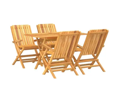 5-Osaline Aiamööbli Komplekt, Tiikpuu