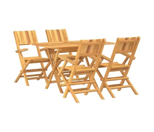 5-Osaline Aiamööbli Komplekt, Tiikpuu